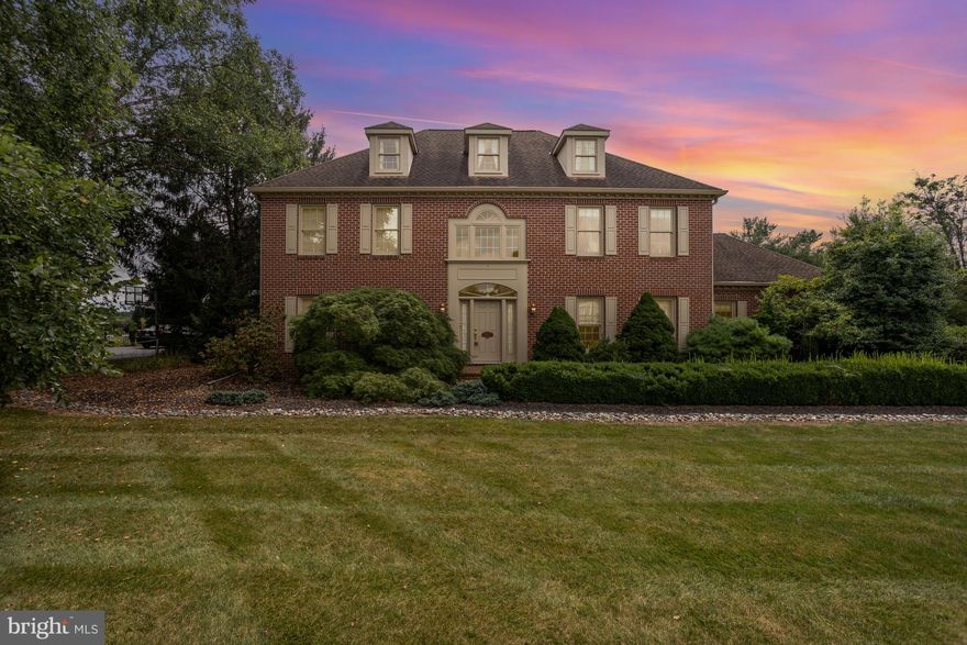Discover over 5,200 sq ft of versatile, sculpted living space in the exclusive Hepplewhite Estates. This distinguished brick colonial, built in 1988, is situated on a serene  lot in the desirable Central York School District

Step inside to a gracious foyer and explore an expansive main level that flows seamlessly through the living, dining, and culinary spaces. The chef’s kitchen features granite counters, a center island, dual ovens, and a walk-in pantry, making it ideal for both gatherings and everyday functionality. A spacious laundry/mudroom with custom cabinetry offers additional prep and storage space. French doors lead to a covered patio, allowing for effortless indoor and outdoor entertaining, all surrounded by beautifully landscaped grounds that enhance the home’s charm and privacy.

Upstairs, the primary suite welcomes you with double doors, a spa-like bath, walk-in closet, and a bonus flex room, perfect for an office, nursery, or private lounge. Two additional bedrooms, a full bath, and a loft complete the second level. The finished third floor includes its own full bath and can be used as a guest suite, home office, or additional bedroom. The finished basement adds even more room to spread out. 

The attached garage features extra-tall ceilings and offers plenty of space for storage, hobbies, or oversized vehicles. Outside, enjoy multiple brick patios, mature landscaping, and a tranquil koi pond, creating a peaceful retreat just minutes from shopping, dining, UPMC, and major commuter routes.