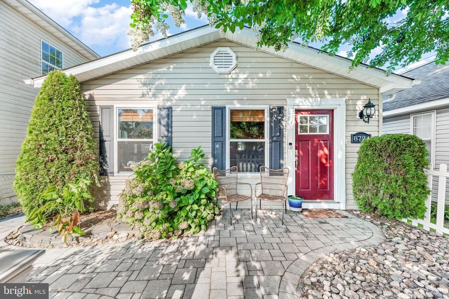 Stunning 3 Bed 2 Full Bath Rambler JUST STEPS away from the North Beach Boardwalk, Restaurants, Shops and so much more. Located basically on the city line where the Twin Beaches meet, you get the best of both worlds. This house has been completely renovated within the last 5 years. Beautiful Kitchen and Dining area, featuring Stainless Steel Appliances, Gorgeous Cabinets and your very own Beverage Fridge! Dont forget about the peaceful fenced in backyard.  Enjoy the privacy while swinging on a hammock or theres plenty of space to have a cookout with friends. Easy commute to PAX, Andrews AFB, DC, Annapolis, etc. Dont miss this, she wont be here long!!!