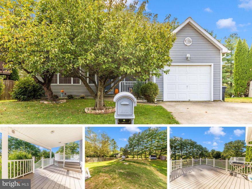 Welcome home to this beautifully maintained Bungalow/Cape Cod nestled in a quiet neighborhood. The home features a 1-car garage with a large private driveway and timeless curb appeal. Inside, hardwood floors flow across the main level, leading you into a bright eat-in kitchen with cathedral ceilings, a large island, and plenty of counter space. A separate dining room provides space for gatherings, while the cozy family room off the kitchen includes a pellet stove for those chilly evenings.

Step outside through the sliders to an impressive 3-tiered Aztek deck: two levels covered with a roof, complete with recessed lighting and a ceiling fan. Whether hosting summer cookouts or relaxing year-round, this space is built for enjoyment, rain or shine. The large, flat backyard is perfect for play, pets, or gardening, and includes a shed for extra storage.

This home combines comfort, functionality, and charm. Ready for you to move right in and enjoy.