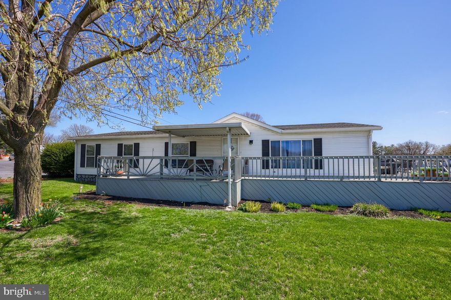 Affordable mobile home in excellent condition in Ephrata School District - This property features 3 bedrooms with primary bathroom, 2 baths. Central air and heat pump. Open layout. Large wrap around deck and shed - Convenient location near major commuting Routes 272, 322, 222 and PA turnpike - Lot rent is $450/month with owner paying all utilities.