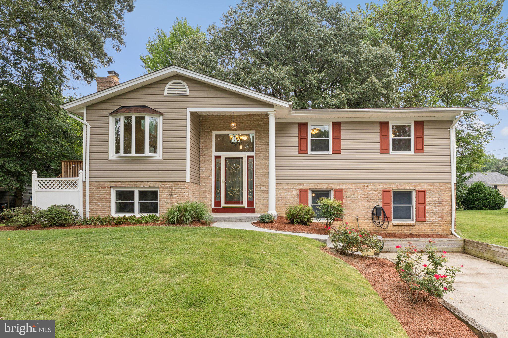 Located in the sought-after *Whitehurst Community* of Severna Park, this spacious and stylish home is just a short walk to the community pool, clubhouse, and water access amenities. From the moment you arrive, you'll appreciate the ample off-street driveway parking, complete with an EV charger for modern convenience.
Step inside to a dramatic entryway with soaring vaulted ceilings and an open-concept layout that effortlessly connects the family room, dining area, and kitchen. The kitchen is bright and inviting, with stainless steel appliances, skylights that bathe the space in natural light, and warm wood flooring that flows throughout the main level. Three generous bedrooms include an updated hall bath and a beautifully renovated primary ensuite bath.
The lower level offers incredible flexibility with a cozy family room featuring a fireplace and sliders leading to the backyard. There’s also a full bath, a separate bedroom, a workout room, and a bonus flex space—perfect for guests, work-from-home, or hobbies.
Step outside to a large, private backyard designed for entertaining and relaxing. The expansive wraparound deck spans the full width of the home, while the covered lower level beneath the deck offers endless possibilities for storage, additional entertaining space, or your next creative vision. Two storage sheds complete the backyard.
Enjoy all that Whitehurst has to offer as a member of the Whitehurst Club Resident Association including access to a waterfront pool, swim team, clubhouse, volleyball court, fishing/crabbing pier and corn hole. If desired, membership are available to join the yacht club, swim team and apply for a boat slip on the marina.
All this, just minutes from shopping, dining, and major commuter routes—an ideal location for navigating the entire region. Don't miss this rare opportunity to live in one of Severna Park’s premier neighborhoods!