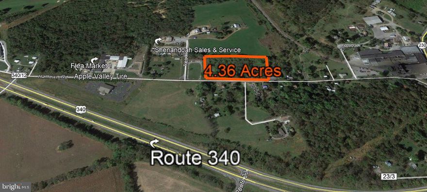 4.36 acres conveniently located near Route 340 in Harper's Ferry, WV.  The property is zoned commercial, light industrial or residential.  Call agent for more details.