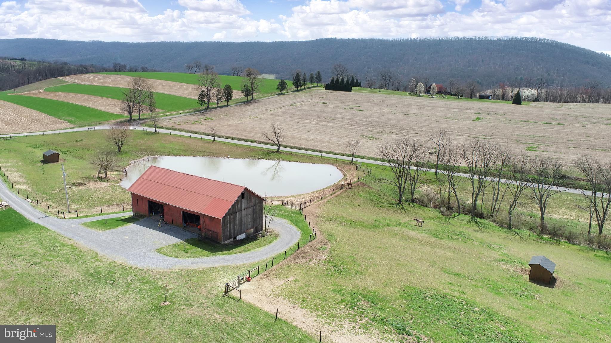 Dream Farm with 76 acres of Southern Exposure! Property features a 36' x 80' bank barn with 3 horse stalls on the lower level. Approx. 35 acres tillable, approx. 20 acres in the CREP program. Property is located in the town of Klingerstown