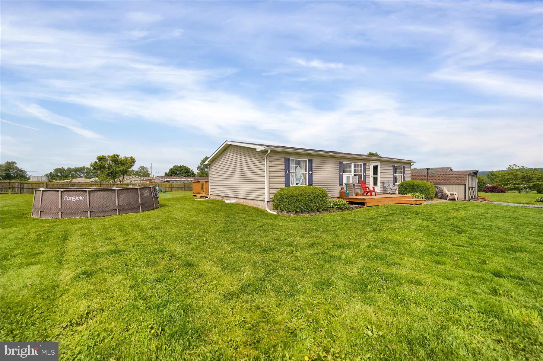 Charming central PA gem located in the heart of Zion! This beautifully maintained 3-bedroom, 2-bathroom ranch-style home sits on a spacious, flat, 1.18-acre lot, offering both ample space and privacy. Perfect for families or those seeking single-level living, this move-in-ready home features a bright and open floor plan with modern updates throughout.
Step outside to enjoy a large deck, ideal for entertaining or relaxing, overlooking a serene backyard complete with a cozy fire pit for evening gatherings. The property also includes a convenient storage shed, perfect for tools, equipment, or seasonal items. Nestled in a peaceful neighborhood, this home combines rural tranquility with easy access to local amenities, schools, and downtown Bellefonte’s historic charm.
Don’t miss this opportunity to own a slice of Pennsylvania paradise! Schedule your private tour today!