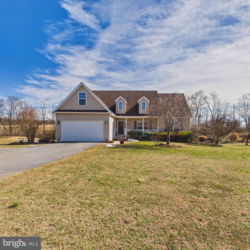 Welcome to 153 Prune Lane! This spacious and well appointed rancher is the kind of gem that you rarely find in today's market. Built in 2005 and continuously occupied by the original owner(s), the home has been immaculately maintained over its years. 

Located in the highly sought after community of Apple Knolls Estates at the end of a quiet cul-de-sac , this 1.1 acre lot provides plenty of picturesque space to enjoy. The front yard features a gorgeous weeping cherry tree along with a plum tree. Landscaping features abound to accentuate the property. The level backyard features a fully powder coated, 5 ft tall metal fence, large storage shed, and above ground pool to enjoy. 

The rear of the property  borders a "Forever Protected" farm. You will be treated to scenic views of country living, without the worry of future development behind your home. Enjoy watching the deer, cattle, and foxes roam through the fields. 

Stepping inside you will find an open concept floor plan that truly maximizes the feeling of the ample square footage of the main level. Here we find 4 well appointed bedrooms, accompanied by 2 full bathrooms feature luxury vinyl tile/plank flooring and lots of natural light. The kitchen features a large mobile island that conveys with the home.

Stepping downstairs we come to the large in-law suite! This level also has served as a rental space for the current owners in the past, providing added income to the property. It features a second fully furnished kitchen, complete with dishwasher, full sized refrigerator, microwave and separate upright freezer. A third full bathroom awaits, along with an accompanying bedroom. A whole house central vacuum system can be found tucked away in the massive great room complete with the beautifully stone accented fireplace. Perfect for group gatherings or as a home theatre, this space shines! A large workshop/storage room adjoins the great room providing over 533 sq ft of usable space. 

2x6 outer walls provide greater insulation value, which means lower electric bills for the new owner(s). 

The home exists on the same portion of the area power grid as Berkeley Medical Center. This means power outages are rare, and are given utmost priority in repair. This home also is NOT a part of the Apple Knolls Estate HOA. Due to a plat map mistake by the original developer, this home was one of a small handfuls that were built outside the original HOA boundaries. This means the new owners will have the option to either opt into the HOA or remain independent. A truly rare situation that provides the best of both worlds for the potential new owners!!! 

Schedule a showing today before it's gone!