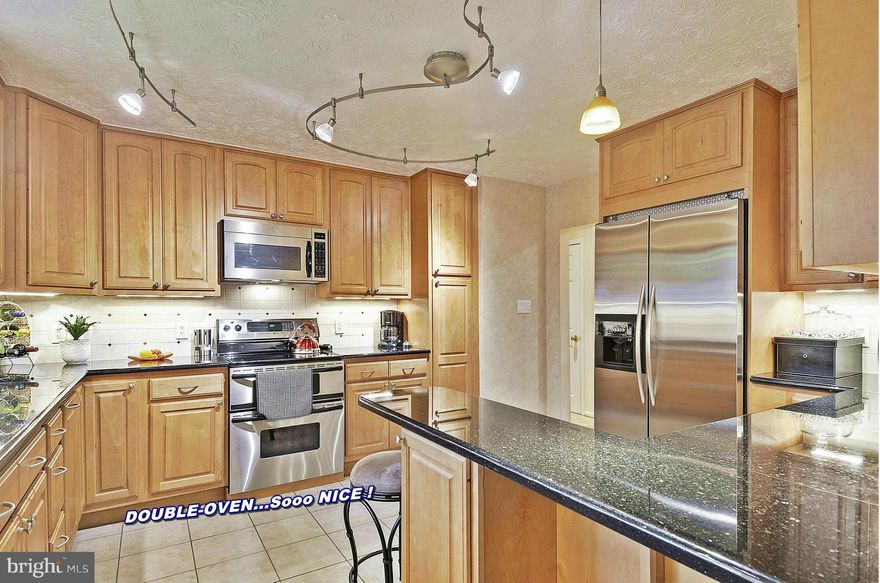 OPEN SUN 1-4pm* New Home 4 NEW YEAR*4BR/3BA*GOURMET-KITw/DBL-OVEN,GRANITES & STNLSS-STL, Custom 42"Maple-Cabinets&Ceramics*RICH MAPLE HARDWD*LED-Recessed-Lighting*SOLAR-Tube SKYLITE*3 POCKET-Drs*Famly-RmFP & French-Drs.to PRIVATE Brick-Patio/Fountain/Landscpd & Specialty-LightedYard*Solar-Tube SKYLITE*Steps to Nearby Park,MILLENIUM TRAIL,Water-Views*WRRANTY*Potomac-w/Rckvlle-City-Svcs*2-Car-GAR