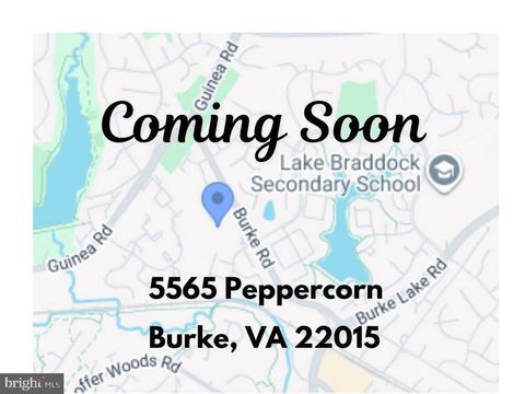 5565 PEPPERCORN DRIVE BURKE VA 22015