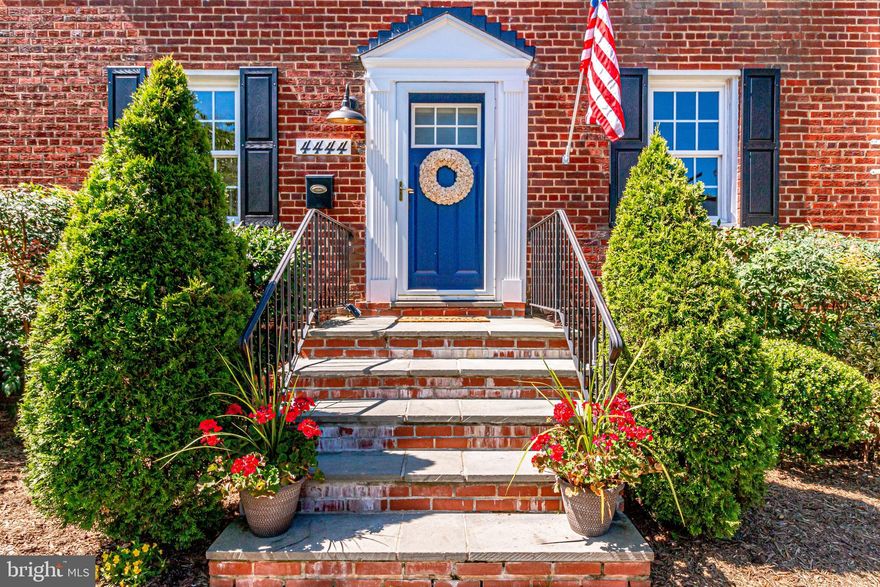 3BR/2BA center-stair Colonial w/ potential 4th BR in basement! Hardwood floors throughout! Granite kitchen w/ gas cooking! Light-filled sunroom! All new hardware in kitchen! All new light fixtures and fans! New carpet in basement and first level stair runner! Fresh coat of paint interior house and trims! Painted shutters! New pond pump and filter set! All new LED lighting bulbs & new electrical switches and plates throughout house! Walk to METRO, dining & shopping! All offers due Monday June 15, 2020 at 3pm.