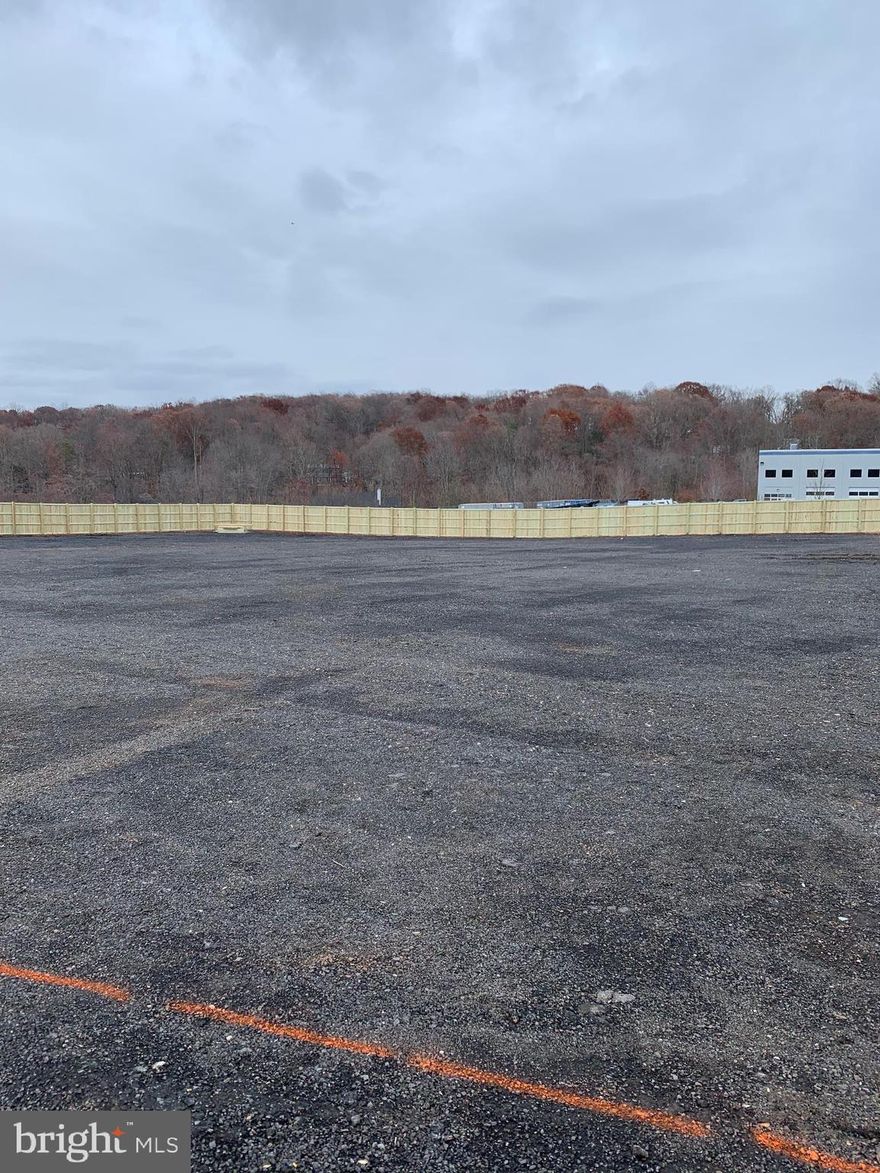 FOR SALE:   Zoned I-2,  5.43 AC  With 4.1 useable. Lot is fully leased with great tenants!Heavy Industrial Storage Yard, Fully Fenced, Cleared, Graded and Paved! Great location with quick access to Rt 29, Rt. 15, I66 and Rt 28.