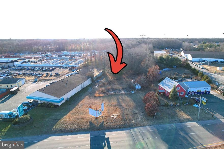 ‼️INVESTOR /BUSINESS OWNER ALERT‼️ Great chance to build your business🏢 or commercial rental🏢💸 Located right on the Black Horse Pike. A a highway which sees around 19,100-22,618 cars per day🚗That's upwards of 8.25 Million cars a year🤯Whether your a business owner looking to build a custom space to help your enterprise thrive👨‍💼, a savvy land developer looking to build something to flip👷, or a commercial investor who'd like to add a brand new state of the art commercial space to their portfolio💰📈, this property will surely not disappoint!  It is even currently zoned and permitted to put a large billboard on the property for extra cash flow! Get in contact and schedule your private showing today📲‼️