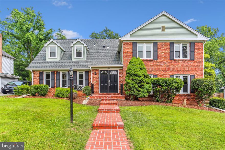Come and see this beautiful and spacious updated five bedroom brick colonial in a great location!  Many wonderful updates and great features come with this home.  Enter through the attached garage into a sunken family room with built in cabinets and an entertainment center along with a wood burning fire place and french doors leading to a fully fenced in backyard and patio for entertaining. Updated windows fill the home with wonderful natural light. 11805 Kemp Mill Road has hardwood throughout with carpet in the large finished basement. The eat in kitchen has updated stainless steel appliances, granite countertops, white cabinets and a widened pantry!  Bathrooms have been updated as well! This is a rare find!
Offers due Tuesday, June 13 at 12:00 PM.