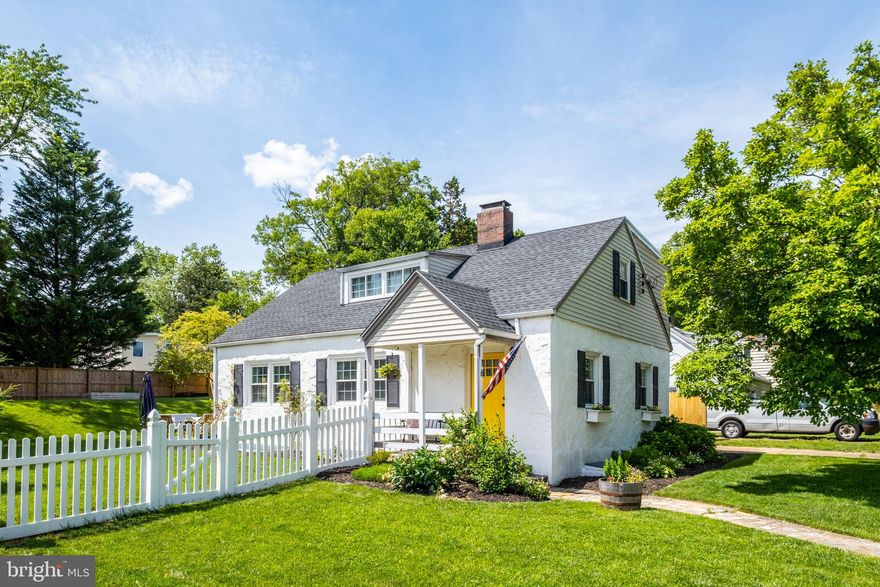 Utterly charming and beautifully maintained cottage in City of Alexandria's West End, just 2.5 miles west of Old Town. This spacious Cape Cod has many updates and a spacious backyard with seating and fire pit! This four-bedroom, three-bathroom home also features a gorgeous, remodeled kitchen, open and airy living and dining areas, and beautiful hardwood floors. The light-flooded main floor has custom-built entertainment shelving and an open flow. The updated kitchen has stainless appliances, new tiled backsplash, and a dishwasher. There are two large bedrooms upstairs with updated, en-suite full bathrooms in each, a third on the main floor and a fourth in the basement. The primary bedroom has a huge walk-in closet with a big window that makes it feel more like a dressing room than storage! The home boasts a finished basement  that can function as a flex space including a second fireplace, newly resurfaced with new mantle, surround and fireplace doors, making this space just as cozy as the main floor. Also showcasing large, multi-use space for laundry, workspace (work bench included!), and ample storage.   The backyard is an outdoor oasis with an expansive stone patio, a natural gas fire pit with temperature flame sensor and built-in seating, and a significant French drain system to keep water flowing correctly in the yard. Brand-new privacy fence and ample room for a garden. Nearby there is plenty of groceries, shops & restaurants, including Harris Teeter, Giant, and Aldi. Alexandria Commons & Shops at Foxchase. .. Port City Brewing, Rockland's BBQ, Tempo (French) & more! Conveniently situated just a block away from Fort Williams Park creek and near to Whole Foods, Hoffman Town Center and all things Old Town. The 8Z bus on the street corner goes to either King Street or Pentagon. Metro Access to 495 straight down Duke Street, and Quaker Lane and Seminary Road are just a couple turns away for access to 395.