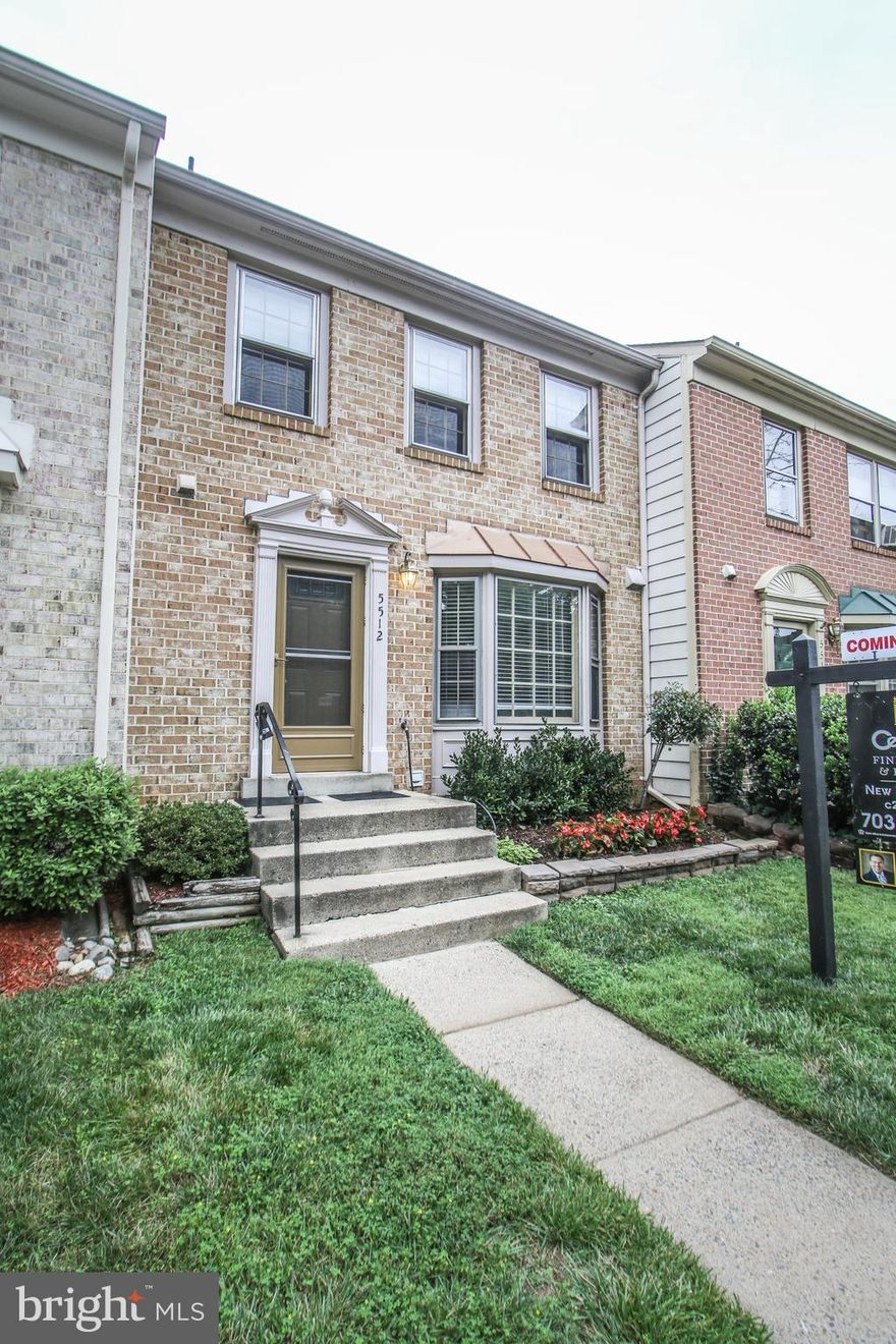 Amazing Updated Brick Front TH in Sought after Village Park! Open main level w/ updated kit: new tile flrs, cabinets, appliances, etc. Continue to liv/din combo stretched w/ gleaming hdwd flrs. Upper lvl 3 BR 2 BA w/ vaulted ceil. New carpet & new updated BA's upper lvl! Lower lvl sep lndry rm, vast rec rm w/ new carpet, wood burning fp, & walk out access 2 deck & fenced yd perfect 2 entertain!