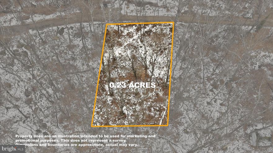 Tucked away on Tulip Tree Way in Harpers Ferry, this offering includes two combined lots totaling approximately 0.23 acres, creating a private, wooded setting. The lot's western position makes it perfectly situated to enjoy afternoon sunlight filtering through the trees.

The lots feature a moderate slope, ideal for a walk-out design or creative site planning, and are naturally wooded, providing privacy and a buffer from neighboring properties.

Conveniently located near commuter routes, shopping, and the outdoor recreation that makes the Harpers Ferry area so desirable, this property presents an opportunity for a future homesite, camping or long-term investment in a mountain setting.