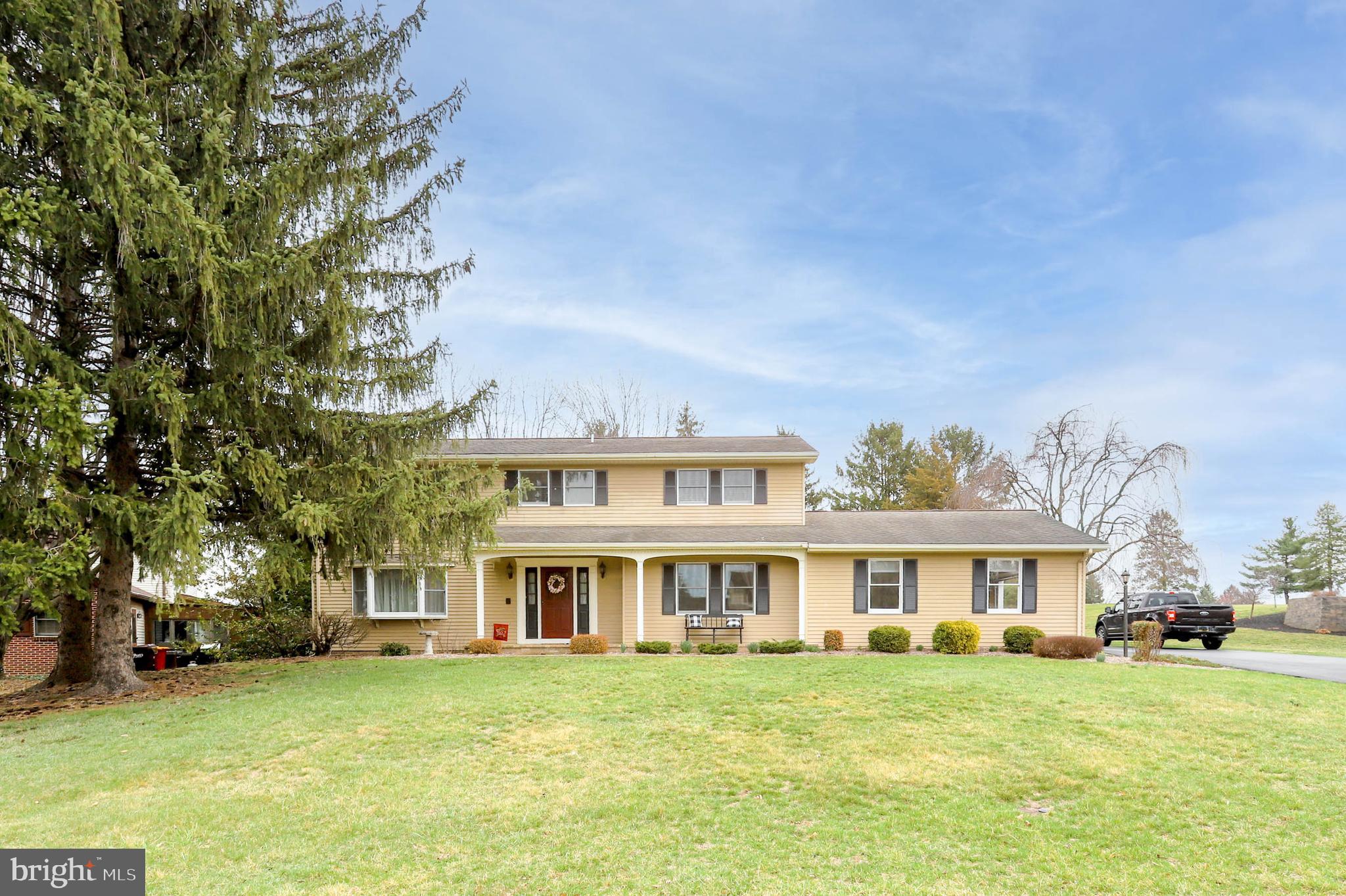 Family living in this remodeled, four-bedroom, two-story house situated on the golf course at Scot-Greene. Convenient to Scotland Elementary School, Interstate 81 access, and Norland shopping/medical facilities. Kitchen and bathrooms have been remodeled, and there is a convenient, second-floor oversized laundry room. The family room off the kitchen has a fireplace and spills into an adjacent sunroom with a large deck outside for entertaining. The basement is finished with a rec room and fitness room plus an oversized storage area. Contact Sam for showings. Prefer 6-hour notice to show.
