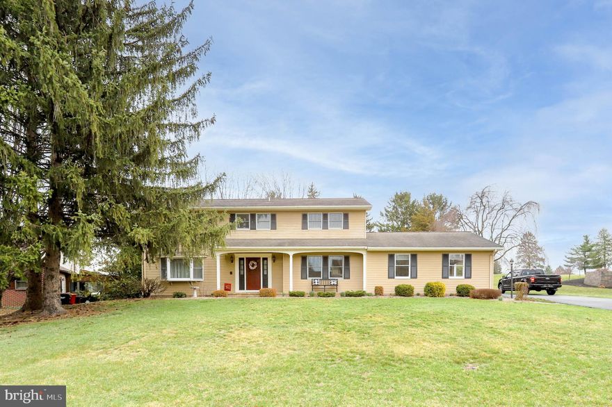 Family living in this remodeled, four-bedroom, two-story house situated on the golf course at Scot-Greene.  Convenient to Scotland Elementary School, Interstate 81 access, and Norland shopping/medical facilities.  Kitchen and bathrooms have been remodeled, and there is a convenient, second-floor oversized laundry room.  The family room off the kitchen has a fireplace and spills into an adjacent sunroom with a large deck outside for entertaining.  The basement is finished with a rec room and fitness room plus an oversized storage area.   Contact Sam for showings.  Prefer 6-hour notice to show.