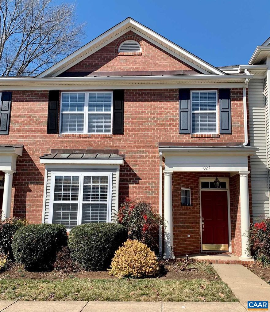 AVAILABLE AUGUST 1 - Beautiful, open, spacious town home in pristine condition in close proximity to Hollymead Elementary, Sutherland Middle, NGIC, Airport and Hollymead Town Center.  15 minutes to UVA.  Three bedrooms, 2.5 baths, great room w/gas log fireplace, hardwood floors in kitchen, foyer, half bath, stairway and upstairs hallway.  Completely upgraded kitchen with granite and stainless steel appliances and a GAS stove!  Great storage closet off of the patio.  Membership to Hollymead Pool available with fee.  AVAILABLE AUGUST 1.