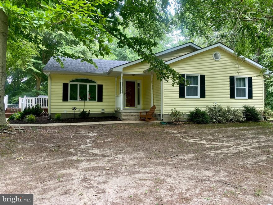 Spacious 3 bedroom 2 bath home on just over 5 peaceful acres.  Updated Kitchen with granite counters,  Updated hall full bath, New HVAC, Deck, and Windows within last 2 years.  Full Large Detached garage/workshop also. Bring your horses or farm animals—a quiet setting with lots of space.