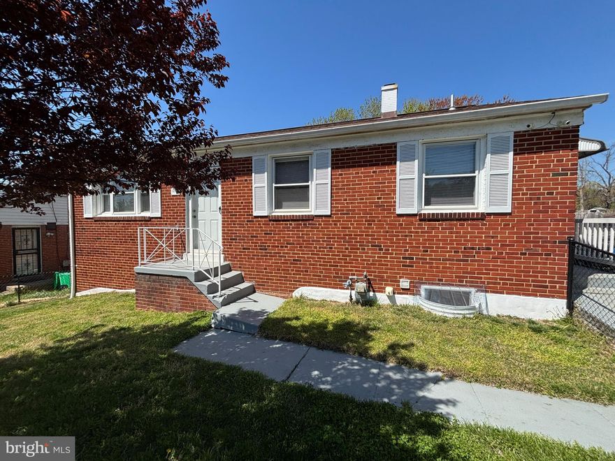 Great Price on this wonderful spacious Brick Rambler in the heart of Seabrook! Main level features a separate Kitchen with gas cooking, a large Dining/Living Room area and 3 Bedrooms with an updated hall bath. The very spacioius lower level has 3 finished rooms, two with windows that are perfect as Dens or Offices as well as a   large rear addtion used as a bedroom . New Air Conditioning in August 2025, Low maintenance Brick exterior with   fabulous private fenced rear yard that includes a large shed. Perfect for pets or entertaining. Located near shopping, MARC train and minutes to New Carrollton metro and Route 495/I95, this is a great house in a great location!