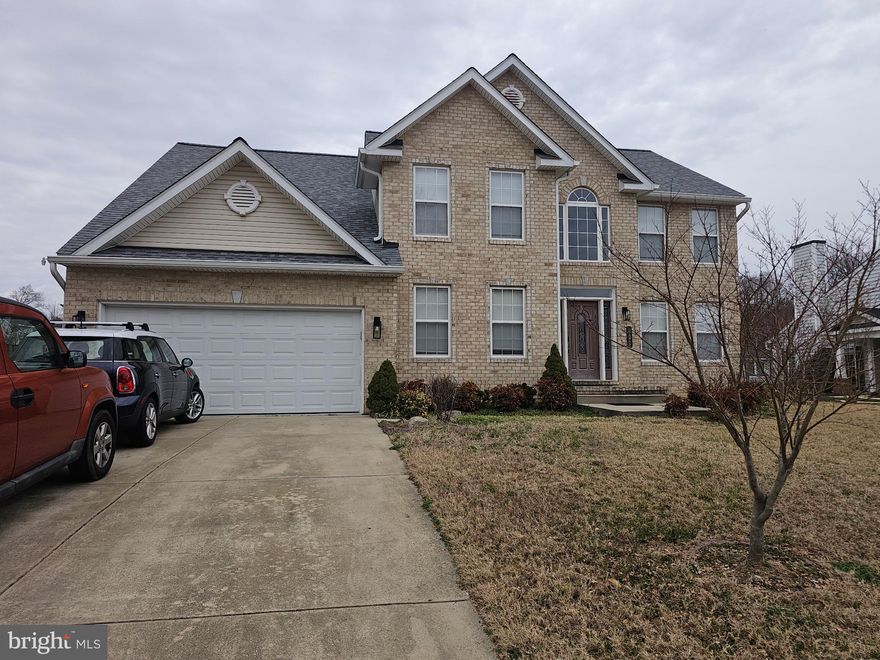 This beautiful colonial house is in the sought after Jamestowne Community, close to schools, shopping, restaurants, commuter routes and more! Showcasing a brand-new roof, this GORGEOUS brick front home could be yours just in time for the holidays! A generous finished space of 3,739 sq ft which includes 2,748 sq ft above grade and 991 sq ft finished in the basement. Four bedrooms w/ a possible 5th bedroom in the basement, three and one-half bathrooms, expansive storage space and a two-car garage. Beautiful professionally landscaped yard including an underground sprinkler system with a maintenance free deck overlooking the privately fenced backyard and a large storage shed. Featuring a stunning kitchen with granite counter tops, a custom stone backsplash, ceramic tile flooring, newer stainless appliances and TWO pantries, all open to the spacious family room with a fireplace. Elegant separate living room and dining room areas, both with crown molding, plus a separate private office with French doors located on the main floor! Extra-large laundry room conveniently located on the second floor! The huge Primary Suite features a generous connecting sitting room area. The Primary Suite also offers 2 oversized walk-in closets (one in the bathroom and one in the bedroom), a corner jacuzzi tub, a large separate shower and dual sinks. The basement is finished with a bedroom and a full bath. The home is in overall good condition and awaits a new owner. Bring all offers, owner needs a quick sale and is very motivated!!!