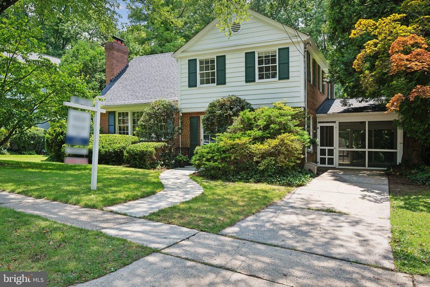 *Buyer paid for sellers transfer and rec taxes as well.* Welcome to this 3 bedroom and 2 full and 2 1/2 bath single family home in the highly sought after Springfield subdivision. Recently updated, sizable single family home in a spectacular location! Welcome home to your spacious split level property located near the DC line, downtown Bethesda, C&O Canal and 2 Metros! Enter into the main level which features a living room with fireplace perfect for entertaining, a separate dining room, a den, remodeled, table space kitchen with granite counters and stainless steel appliances and a screened in porch.  The lower level has a well sized room with fireplace, a half  bathroom, and a laundry room.  After we travel back upstairs to the upper level, you'll see 3 generously sized bedrooms. One of these includes a primary suite with its own, private bathroom. The adjoining two bedrooms share a full bathroom. Rounding out this fabulous home is a great, expansive yard, driveway and an abundance of storage space. Oh yes, and the schools. This home currently sits one block from the elementary school. Newer roof (5 years) old.