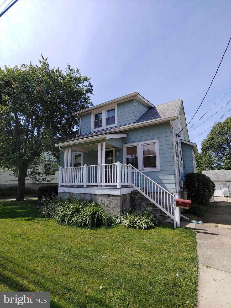 Spacious 3 Bedroom, 1.5 Bath craftsman home with 2 car detached garage. This home has wood floors in Living Room, separate Dining Room & 2 Bedrooms on main level. From Kitchen walk out to large composite rear deck. 2nd level has spacious Bedroom with walk-in closet. Lower level family room with 1/2 Bath. Replacement windows & newer 3 tab roof. With some work this could be your dream home. Driveway has space to turn-around.