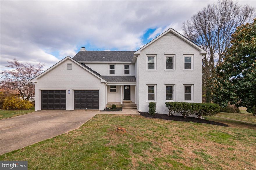 **All offers are due by Wednesday 3/22 at 9:00 am.**  Rare opportunity at this price point!  Stunningly renovated brick front colonial on a cul-de-sac street, located less than one mile to the Beltway.  Walking into the home, the scope of the renovation is apparent.  This home has been updated and the layout has been optimized.   The expansive living is positioned just below the dining room to give some separation between the two spaces.  The dining room has been opened into the kitchen for ease for entertaining guests in both spaces.  The chef’s kitchen is one of the highlights of the home with quartz countertops, under-cabinet lighting, marble backsplash, convection oven, and a 36-inch induction range.  The kitchen opens into a breakfast area saturated in natural light from the bay window.  The family room creates a less formal space, perfect for relaxing and leads out onto a large 12’x24’ deck.  

The upper level is appointed with 4 well-proportioned bedrooms.  The guest bath has a large dual sink vanity and marble tile bath.  The spacious owner’s suite is nothing short of amazing.  The generously sized bedroom leads into a sitting area complete with a coffee bar!  To the rear of the suite is a walk-in closet, and just past is the full bath.  The bath is appointed with a dual sink vanity, a “wet room” featuring a separate soaking tub and shower.  The upper-level full sized washer and dryer is the icing on the cake for this grand renovation.

The lowest level was renovated with recreation in mind!  Over 650 sqft of open space with subtle divisions to allow one space to be a rec room with the other perfect as a home theatre or exercise room.  The lower level also features a wet bar, full bath, 5th bedroom, as well as a large sliding door to walk out into the rear yard.