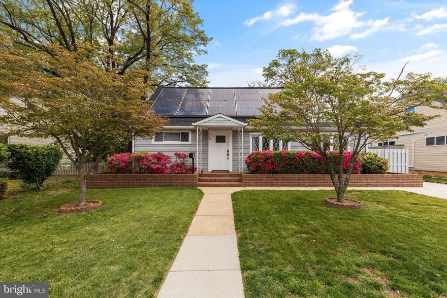 Welcome Home to 127 Bliss Lane in the beautiful Glen Burnie community of Glenwood.  This stunning Cape Cod features 4 bedrooms and 2.5 baths, a large living room with a brand new built in fireplace, a large family room with a stunning barn door separating a main level hybrid room that can be a bedroom/office/den, a beautiful dining room with a gorgeous brick accent wall.  The main level has 2 nice sized bedrooms, a full bath, and a half bath off of the retro inspired kitchen that boast stainless steel appliances.  The upper level features a full bath and 2 nice sized bedrooms.  Relax in the fenced in back yard or entertain guests on the multi tiered deck.  Tesla Solar panels lease convey with the home. 
Recent Updates:
-New Roof: 2019
-50 gallon gas water heater installed in 2019
-Upgraded electric sub panel in 2019
-New windows in upstairs bathroom and upstairs bedroom in 2019
-Concrete driveway poured in 2020
-Samsung washer and dryer set in 2021 

Conveniently located to shopping, Ritchie Hwy and the Arundel Expressway!  This one wont last long!  Schedule your showing today!!!