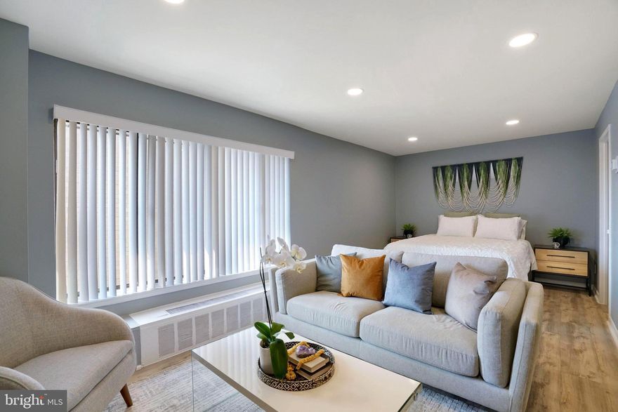 Welcome to effortless living in this beautifully renovated studio/efficiency condo, offering 492 sq ft of smartly designed space in the sought-after Woodlake Towers community. Perfect for first-time buyers or investors, this move-in-ready unit offers strong value in a high-demand Northern Virginia location.

This top-floor residence provides exceptional privacy, with no neighbors above and only one adjacent unit, creating a quieter and more peaceful living environment. The home has undergone major full renovations, minimizing future capital expenses and delivering a fresh, modern feel throughout. The efficient open layout maximizes functionality, creating a bright, low-maintenance space ideal for both owner-occupants and tenants.

Highlights You’ll Love:
-Top-floor unit with ultimate privacy — no one above you and only one next door neighbor.
-Fully renovated interior with modern finishes
-Efficient open-concept layout maximizing every square foot
-Updated kitchen and bathroom with contemporary styling
-Low condo fee of $430/month — ALL utilities included, simplifying monthly expenses
-Multiple laundry rooms in every floor
Turnkey and move-in ready
Excellent option for primary residence or long-term investment

Woodlake Towers Amenities:
Residents enjoy two swimming pools, fitness center, tennis courts, party room, library, and laundry rooms on every floor, all within a professionally managed community.

Unbeatable Location:
Minutes from Washington, D.C., Reagan National Airport, Arlington, Amazon HQ2, Old Town Alexandria, Crystal City, Potomac Yards, Del Ray, Shirlington, Tysons, Ballston, and Seven Corners. Close to shopping, dining, parks, and entertainment, with easy access to Metro stations and walkable public transportation — a consistently strong draw for tenants and commuters.