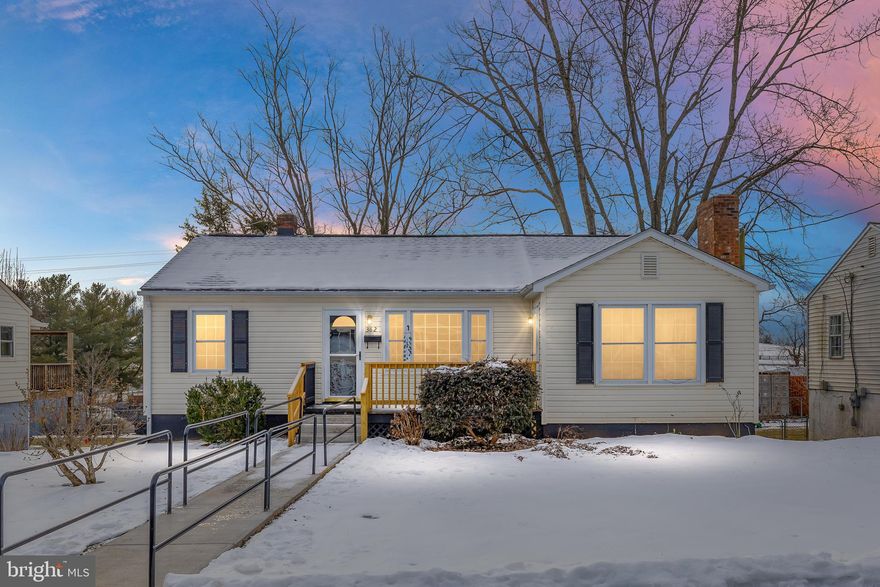 Discover this delightful 3-bedroom, 1.5-bath ranch home w/full basement in the heart of the historic town of Orange. Recently renovated, the spacious kitchen/dining room combo serves as the perfect gathering spot. The living room & bedrooms feature beautifully refinished hardwood floors, adding warmth & character.  The full basement offers abundant potential for future expansion. Recent updates include newer architectural shingles, a new oil furnace & tank, central AC, upgraded electrical service & new light fixtures throughout. Exterior enhancements include a new sidewalk w/rails leading to the street. Laundry hookups are conveniently located on both the main floor & basement.  Enjoy an in-town location close to shopping, dining, & schools, with the added convenience of Xfinity internet. This home is ready to welcome its next owner!