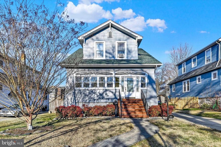 Spacious and full of charm, this Beverly Hills craftsman has everything you need! Step inside to find large rooms throughout, including a bright living room, formal dining room, and a separate breakfast area. The updated kitchen offers loads of cabinet storage, making cooking a breeze. Upstairs, find three bedrooms and love the surprisingly generous closet space for a home of this age. The basement has been waterproofed, so no worries about dampness! Outside, enjoy a beautiful fenced yard, a large deck for relaxing, and a two-car detached garage. The enclosed front porch adds even more space to unwind. With a new water heater, a two-year-old roof, and fresh exterior paint, this home is move-in ready. Located in a peaceful, well-established neighborhood, it’s just 4 miles from Johns Hopkins Hospital. Don't miss out on this gem!