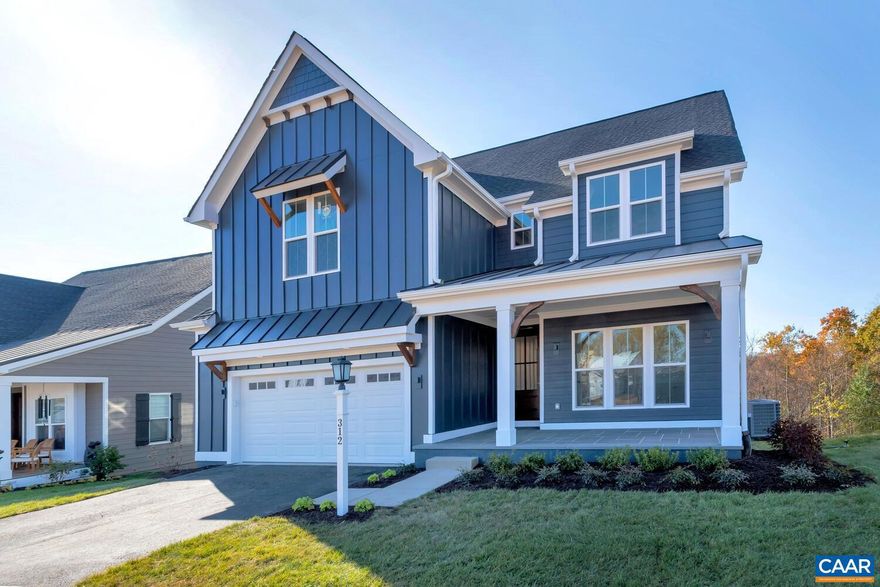 The Mechum is designed for the pace of modern life, blending an expansive four-bedroom layout with the signature quality of a local builder.   From the custom-made Mahogany front door, you're greeted with a private Study that offers a quiet space for a home office or library. The main level is designed for both entertaining and daily routine, centered around a gourmet kitchen and a Great Room that feels notably open. From the garage, the mudroom provides a seamless transition from the outside world while maintaining the home's curated aesthetic.   This plan offers a clear separation of space, with the primary owner?s suite and three additional bedrooms all located on the second floor, along with a conveniently located laundry room and versatile loft space.  Engineered for Quality & Efficiency: Built by Craig Builders, this semi-custom home is engineered with 2x6 exterior wall construction for superior structural integrity and high-performance insulation. Every home is energy-efficient and HERS-tested to ensure year-round comfort and lower utility costs. From the solid wood shelving in every closet to the premium finishes throughout, the Mechum is built to a standard that far exceeds typical new construction. Located in North P,Granite Counter,Maple Cabinets,Painted Cabinets,Quartz Counter,Wood Cabinets