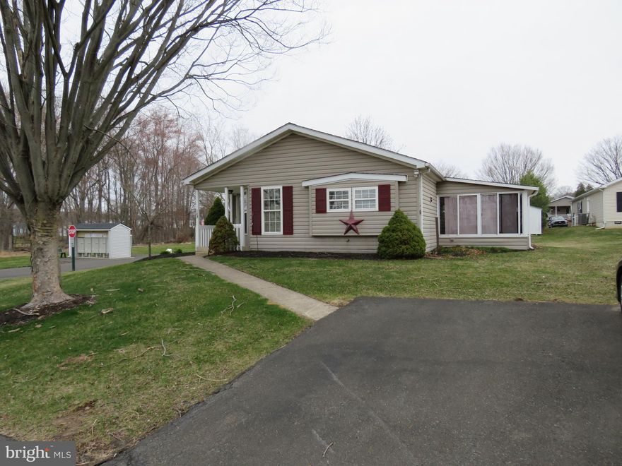 Don’t miss this spacious Bryn Athyn model located on a desirable corner lot in the 55+ community of Buckingham Springs. This inviting home features an open kitchen with a bright breakfast room, along with a formal living room and dining room—perfect for entertaining guests.

Enjoy the beautiful sunroom, complete with a large storage closet and direct access to the patio, offering a great space to relax year-round. The home includes two generously sized bedrooms, each with walk-in closets, and two full bathrooms.

Come experience all this lovely home has to offer—you may just fall in love!