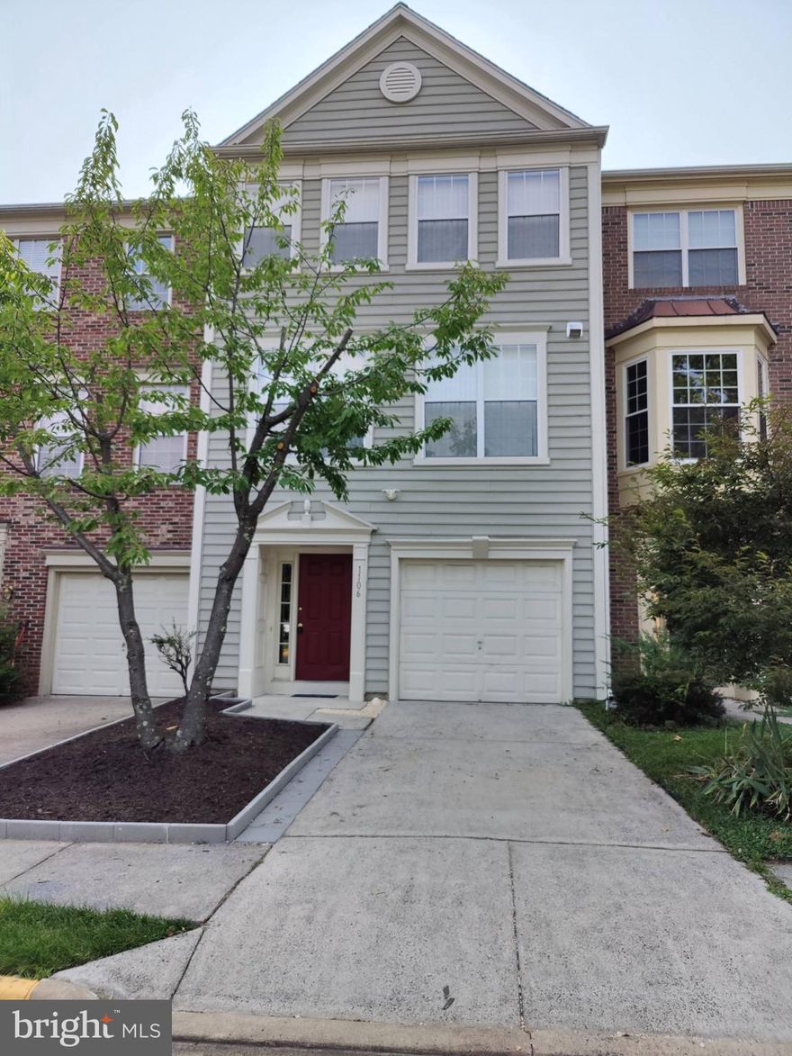 Bright and charming townhouse with 3 fully finished levels, 3 bedrooms, 3.5 baths, garage and driveway. Updated kitchen with stainless steel appliances and granite countertop. Lovely and spacious living room with fireplace and walk-out to deck. Convenient locations, close to schools, shopping and restaurants. No Pets.