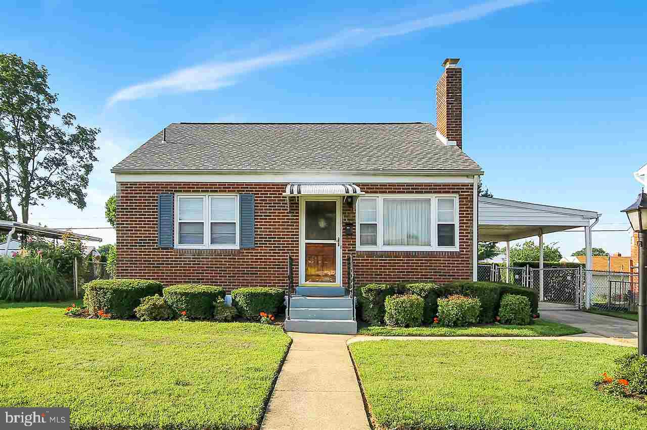 Welcome to this charming 3 bedroom home! Enjoy the living room complete with a cozy fireplace and charming built in book cases. The home features fresh paint throughout as well as refinished hardwood floors. Need more space? The home features a partially finished basement providing ample space for storage. NEWER ROOF. Large fenced back yard. 1 Car attached carport and driveway for off street parking. Make this home yours! A joy to own!