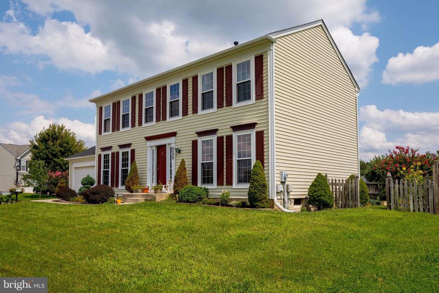 Move in ready home! Spacious home with sunlight in every room. Crown molding in foyer, formal living room & dining room with hardwood floors. Kitchen open to the family room.  Large bedrooms. Backyard is perfect for play, gardening or just relaxing. Master en suite w/ dbl vanity and soaking tub. New roof 2017. Triple pane energy efficient windows. Full unfin bsmt. Close to HOA pool and parks.