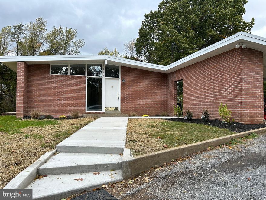 Home comes with 1 year warranty.  Lovely brick rancher on 5.02 Acres possible subdivide for extra lot.
New kitchen cabinets with granite countertops , stainless steel appliances. New heat pump. Three fireplaces, wooded acres with abundant wildlife.  Easy access to the new bypass. Additional two lots of 7+or-