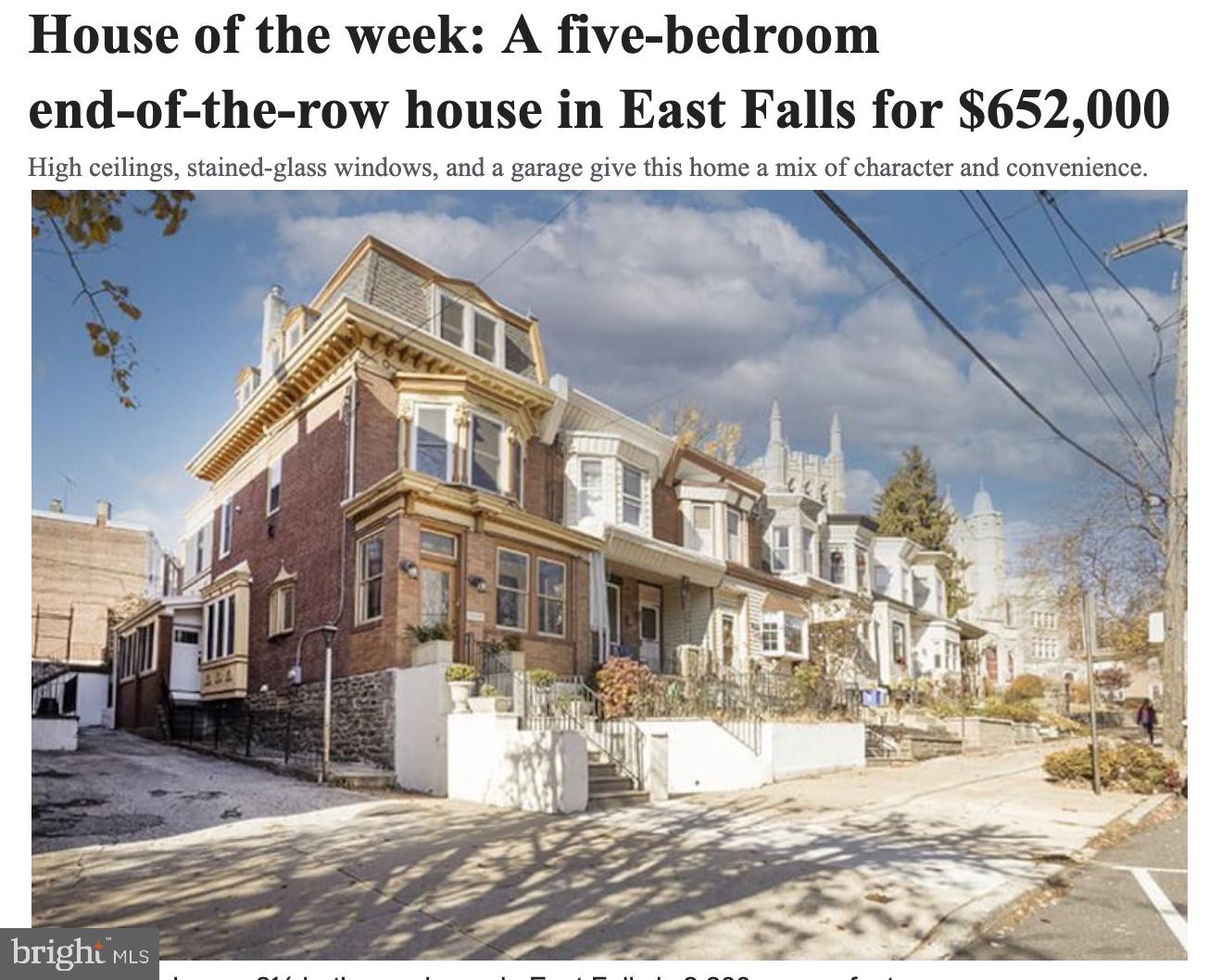 EAST FALLS - Residential