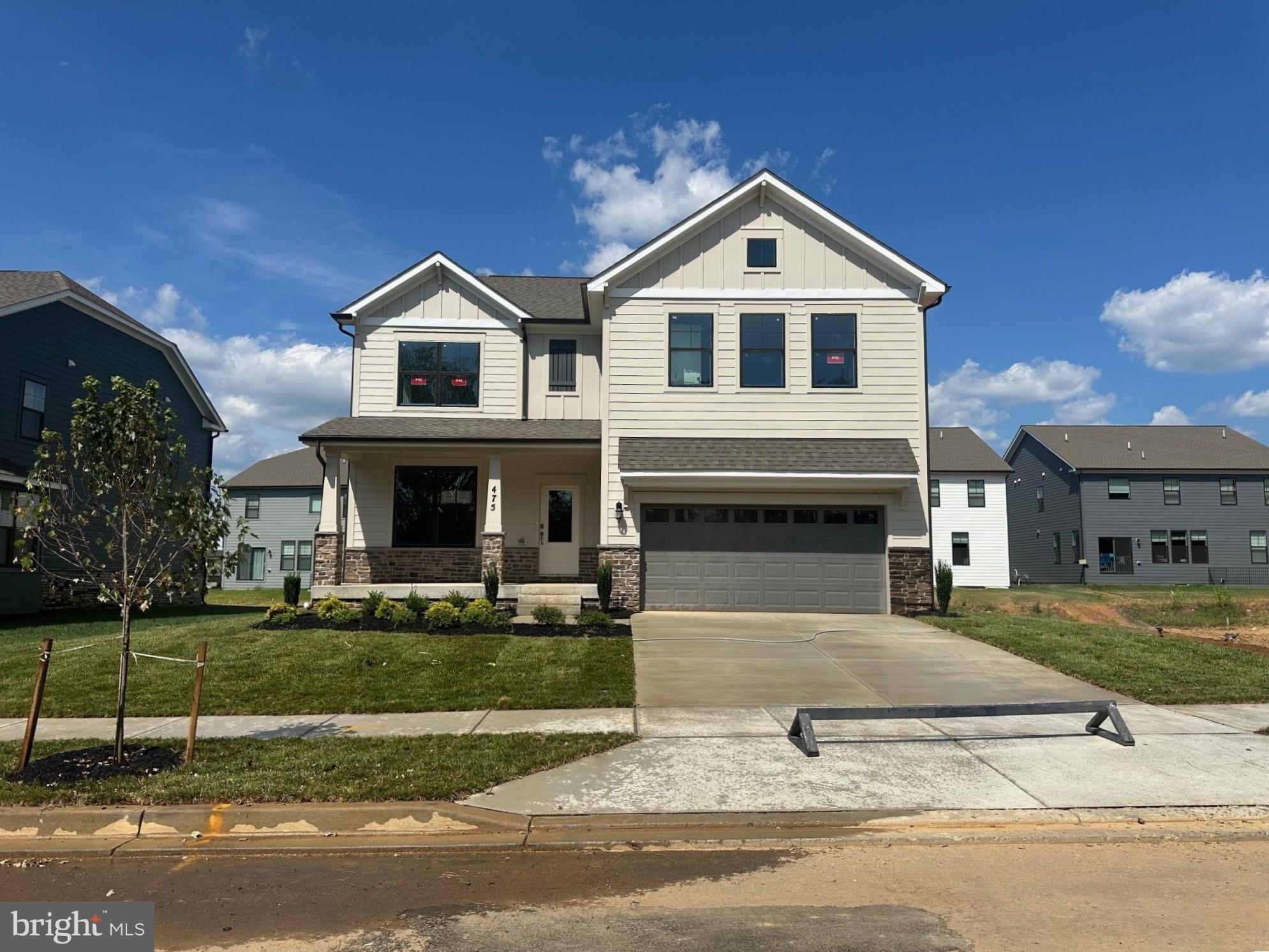 Quick Move in Gorgeous Hadley Plan with mountain views! Located in a brand new, amenity filled and sophisticated community Renn Quarter, walking distance to downtown Frederick in a Fully amenitized community with Future Shopping! Walkability! Open Spaces! Trails! Creeks! And So Much More! The Renn Quarter by D. R. Horton is our newest and most sought-after Lifestyle community, located in extremely desirable Historic Downtown Frederick! Minutes from shopping, parks, and dog parks, Renn Quarter offers it all! In addition to the location, this home has soaring 9-foot ceilings, an upgraded chef’s kitchen; built in eating area; a flex space perfect for an office and working from home; upstairs family room in addition to a fully finished basement, basement bedroom and full bathroom; an extremely useable backyard, and is the perfect home to fit all of our family’s needs! This home is walking distance from the amenities, including the club house, fitness center, swimming pool, playground and dog park! The Renn Quarter community is less than a mile away from the heart of downtown Frederick; is the location of the future Carroll Creek Walkway Extension; You will have all the conveniences and benefits of Historic Frederick, while living in a brand new, modern home. Contact us today to schedule a showing and to ask about our amazing incentives.
