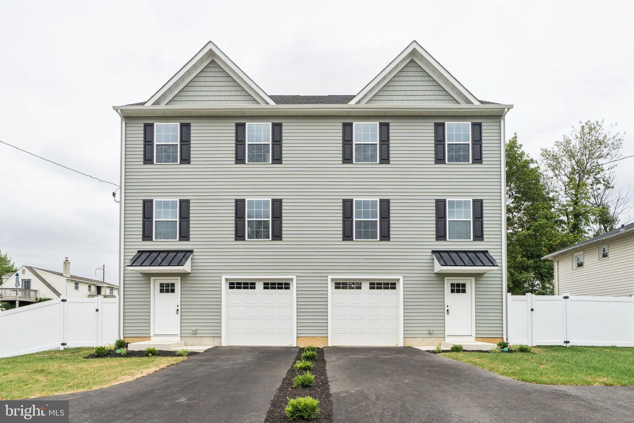 Welcome to your brand new home in the award-winning Upper Dublin School District! This spacious twin offers three floors of living space with a flexible layout designed to fit your lifestyle.
The first floor flex room provides endless possibilities—make it a family room, home theater, gym, playroom, guest suite, or bar. With direct access to the fully fenced backyard, it’s perfect for entertaining or relaxing.
Upstairs, the open-concept main level boasts hardwood floors throughout, a bright and airy kitchen with stainless steel appliances, quartz countertops, and an in-island sink. The kitchen flows seamlessly into the dining area and living room, with plenty of space to gather. Step outside to the TREX deck with privacy fencing and stairs to the yard, ideal for indoor/outdoor living.
The primary suite features a luxurious en-suite bathroom with dual vanities, a glass-framed shower, and a massive walk-in closet. Convenient upstairs laundry adds ease to everyday living.
All this in a prime location—close to major transportation routes, bus and regional rail, and the PA Turnpike. Nearby you’ll find Lulu and North Hills Country Clubs, Glenside’s vibrant bars and restaurants, the Keswick Theater, and plenty of parks and trails for outdoor enjoyment.
This stunning home blends modern style with function and flexibility—ready for you to make it your own!