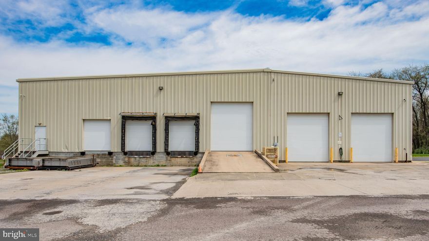Positioned just one exit from I-80, this well-located 6,600± SF industrial building sits on an expansive 14+ acre site. Originally constructed in 2005 with an addition completed in 2011, the property is equipped to support efficient operations with six (6) dock doors and four (4) drive-in doors. The building features 3-phase power and clear ceiling heights ranging from 16' to 23'.