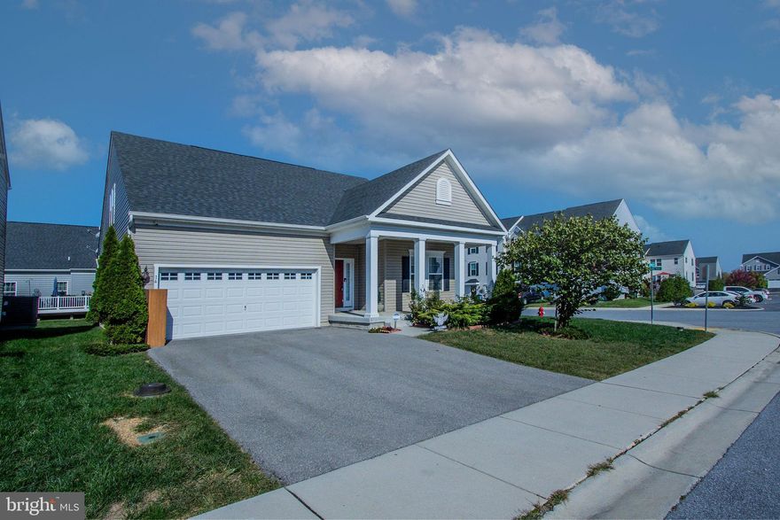 Move-in ready, Enjoy the open floor plan, Gormet kitrchen with stainless appliances and large granite island for entertaining friends and family, the house boasts a first floor primary bedroom with an additional 2  bedrooms on the main level serviced by a full bath, the 4th bedroom and full bath is located on the upper level with it's own living area.  The home also features a full basement with a fourth bath and plenty of room for fututre expansion. Two car attched garage.