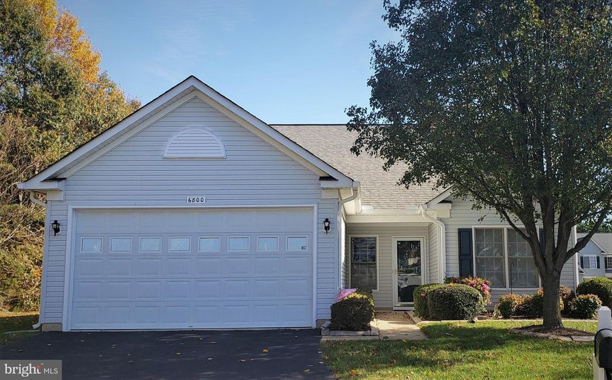 Move in Ready 3 Bedroom, 2 Bath Rambler in Amenity Filled Salem Fields.  Located at the end of a Cul-de-sac with Plenty of Parking for Your Guests. Walking Distance to the Pool & Club House.  Wonderful Open Floor Plan with Ceramic Tile Entry and Tube Light in Living Room.  French Doors Lead to Den with Natural Gas Fireplace with Remote.  Kitchen has Ceramic Tile Floors and Back Splash.  Laundry Room has Ceramic Tile Floors and Conveying Washer (only 3 years young) and Dryer.  Master Bath Features Walk in Shower, Double Sinks and Walk-in Closet.  2 Car Garage Boasts Beautiful Epoxy Flooring and Attic Access for Added Storage.  Water Heater New in 2017! Large Stamped Concrete Patio in Back.  Sprinkler System Keeps Lawn Beautiful and HOA Takes Care of Lawn Maintenance, Snow Removal and Trash Pickup. Original Owner has Maintained This Home in Pristine Condition!!!  HOME WARRANTY!!