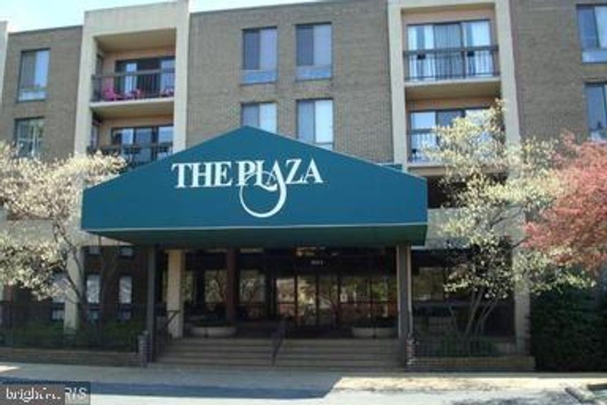 Great opportunity to rent this bright & sunny unit in The Plaza*Well-maintained top floor unit with wood-burning fireplace & private balcony overlooking woods*1,021 sq ft*Spotless Kitchen with newer appliances*In-unit Washer-Dryer*Huge Master BR suite w/double closets and dressing area* Large 2nd BR*Plenty of parking*No pets*No smokers*Rent includes all amenities & storage unit*Landlord will consider short-term lease*Available Immediately*$50pp application fee*Min 680 credit*Min monthly income $5,000*Certified funds required for deposit*Convenient location to shopping, transportation*Close to new Amazon HQ2, Old Town & major access roads!