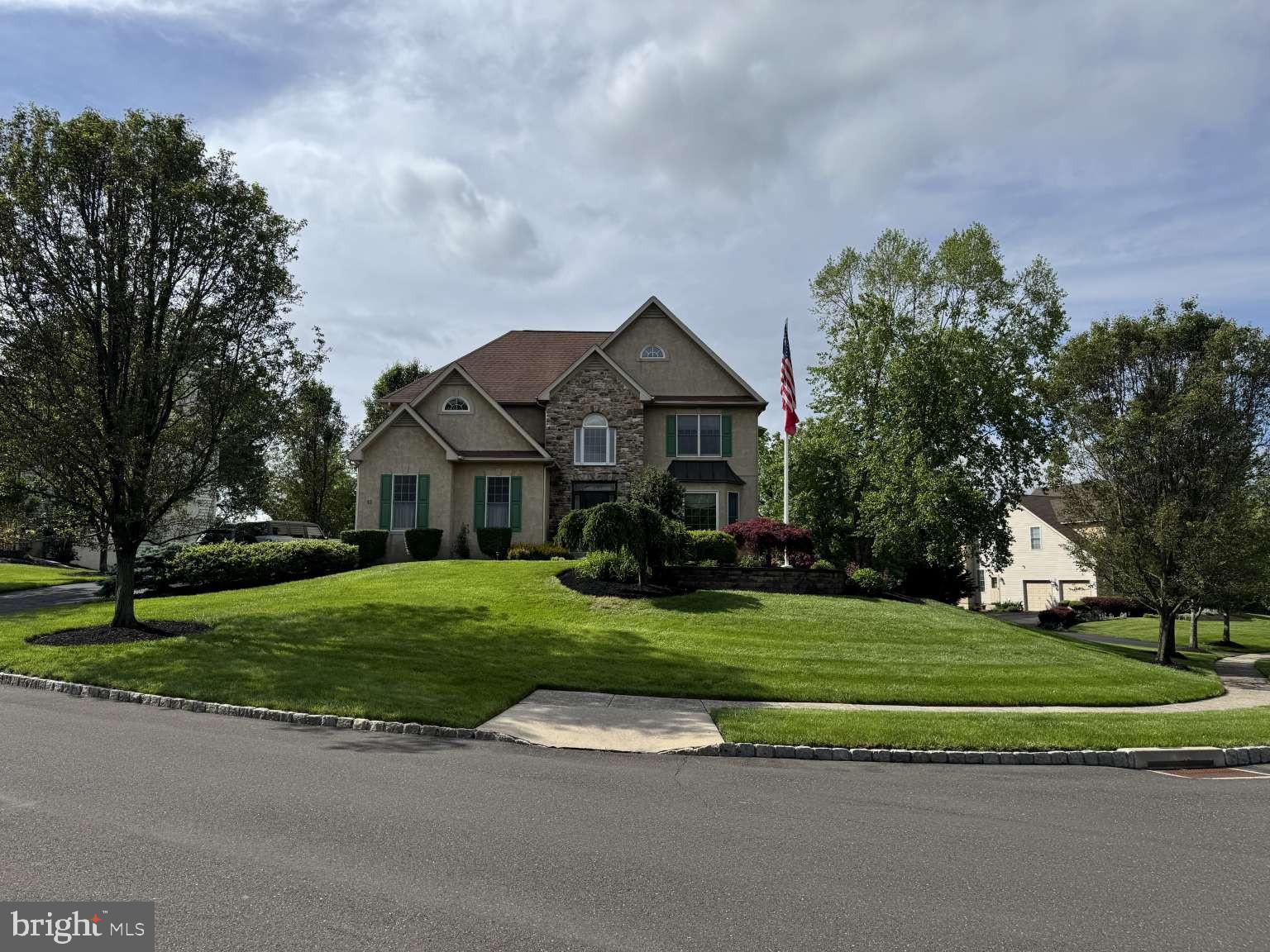 Welcome to 13 Cedar Crest Court, a stunning single-family home located in the desirable community of Doylestown, PA. Built in 1999, this meticulously maintained property offers a perfect blend of modern amenities and timeless charm.
This three-story home boasts a spacious layout with 2 full bathrooms and 1 half bathroom, providing ample space for comfortable living. This home offers a potential 5th bedroom and bathroom on lower level along with a large finished walkout playroom with French doors and abundant windows. With a finished area of 3,311 square feet, there is plenty of room for both relaxation and entertaining guests. The open-concept floor plan creates a seamless flow throughout the home, making it ideal for everyday living and special occasions.
Situated on a generous lot size of 21,780 square feet, the property offers a large party size deck off the breakfast room and a beautiful outdoor space that is perfect for enjoying the serene surroundings. The lush landscaping and mature trees provide a peaceful setting for outdoor activities and entertaining.
Step inside the home and you will be greeted by a bright and airy living space with a two story foyer, high ceilings, large windows, and hardwood floors. The kitchen features stainless steel appliances, Corian countertops, and plenty of cabinet space. The adjacent dining room is perfect for hosting dinner parties or enjoying family meals.
The primary suite is a true retreat, with a sitting room, large walk-in closet and a luxurious en-suite bathroom featuring a separate water closet, custom trough sink and striking shower/free standing tub room combination. The additional bedrooms are spacious and well-appointed, offering plenty of room for family members or guests.
The home also features a cozy sun room, a family room with a vaulted ceiling, a Pennsylvania stone gas fireplace and a laundry room for added convenience. The attached 2 car garage provides parking and storage space.
Located in a quiet and friendly neighborhood, this home offers a peaceful oasis away from the hustle and bustle of city life. With easy access to local amenities, shopping, dining, and top-rated schools, this property truly has it all.
Don't miss your chance to own this beautiful home in the heart of Doylestown Township. Schedule a showing today and make 13 Cedar Crest Court your new dream home!