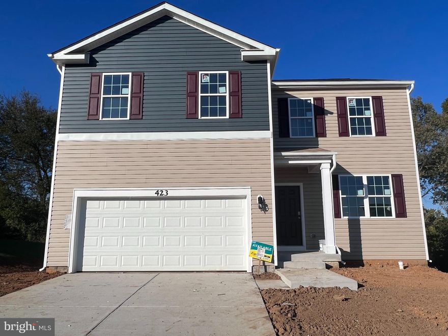 This beautiful Galen model offers 4 bedrooms and 2.5 baths (rough in for a 3rd). This home offers a large open floor plan, the kitchen includes white cabinets, stainless steel appliances, granite and large pantry. And This home offers 4 bedrooms and  2 full baths also on the bedroom level that offer granite counter tops as well and great storage off the 2nd level laundry room.  This home is on a full walk out basement that offers a 6' sliding glass door and 2 30/50 windows for great light and also offers a finished Rec Room and rough in for a future full bath as well as great storage.  All of our homes have a concrete drive way that leads into a oversized 2 car garage and includes a garage door opener