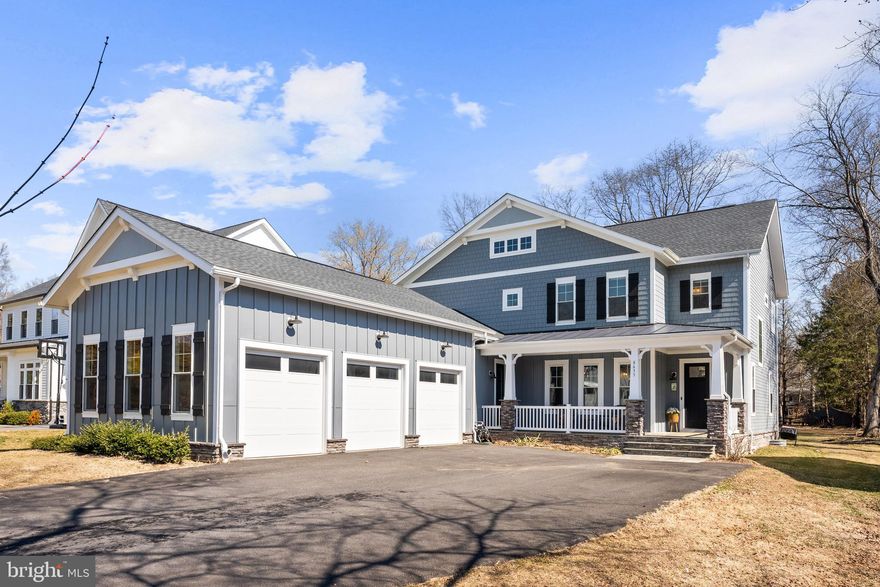 Presenting a distinguished Wakefield Homes “Melson II” in the coveted Plymouth Haven/Waynewood community—set on a prominent half-acre lot and offering over 4,500 finished square feet designed for how life is actually lived. A rare three-car garage immediately sets it apart, delivering the flexibility and convenience few homes in this neighborhood can match.
A classic Craftsman exterior and expansive flagstone front porch create a striking first impression—the kind of space that invites slow mornings with coffee, evening conversations, and a natural connection to the neighborhood. Inside, 10-foot ceilings and wide-plank hickory floors create a sense of space and ease, while the layout moves effortlessly from everyday living to hosting without ever feeling forced.
At the center, the kitchen is nothing short of captivating—a refined, statement-making space where design and function meet with quiet confidence. Outfitted with GE Café appliances, custom painted maple cabinetry, quartz surfaces, and a striking marble backsplash, it’s anchored by an expansive island that invites connection. Picture candlelight reflecting off polished stone, guests gathered with a glass of wine, conversations lingering well past dinner—this is a space that doesn’t just serve, it draws people in. Just beyond, a Trex patio extends the living outdoors, opening to a backyard ready for summer evenings, weekend barbecues, or simply unwinding at the end of the day.
Upstairs, the bedrooms are genuinely spacious, offering privacy and flexibility, while the primary suite feels like a true reset—soaking in the freestanding tub, a quiet start to the morning, or a place to step away and recharge.
The expansive partially finished lower level adds a recreation room, bedroom, and full bath—ideal for overnight guests, game nights, or creating the space your life hasn’t needed yet but inevitably will. And the additional 700 square feet of unfinished space provides endless opportunities to evolve into a gym, media room, wine cellar or game room!
In a neighborhood where space and functionality are increasingly hard to find, this home stands apart—anchored by its scale, large lot, and a three-car garage that elevates everyday living. Opportunities like this in Plymouth Haven/Waynewood are limited and won’t last long!