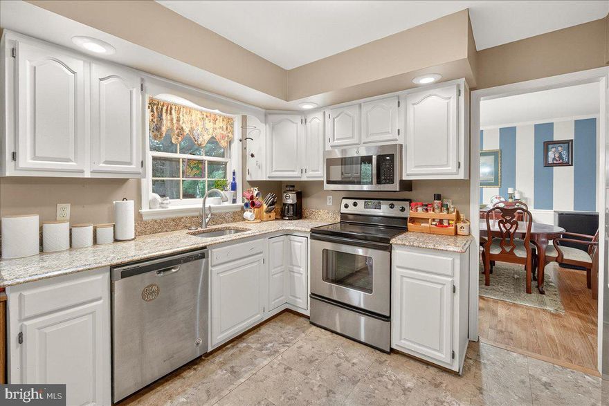 NEW PRICE!  Come take a look at the all the updates. A great opportunity to own a home in Meadowridge at an incredible value. This 4 bedroom, 2.5 bath colonial home offers the features you've been looking for. Located on a quiet cul-de-sac with sidewalks throughout the neighborhood enabling those safe strolls and exercise. Inside you'll find gleaming wood floors, lots of natural light and spacious rooms throughout. The kitchen opens to the cozy family room which offers a sunken floor and wood burning fireplace for those chilly nights. The separate dining and living rooms provide space for those holiday meals and larger gatherings. From the kitchen you'll exit onto the covered and open decks which lead to the spacious, fenced rear yard containing a storage shed for your equipment and tools. Upstairs you'll find 4 nice sized bedrooms including the primary bedroom which contains a full bath. Enjoy the additional space offered in the finished basement which contains separate laundry and utility rooms. Located in the sought after Middletown school district and NO HOA! Schedule your appointment today!! Seller to find home of choice.