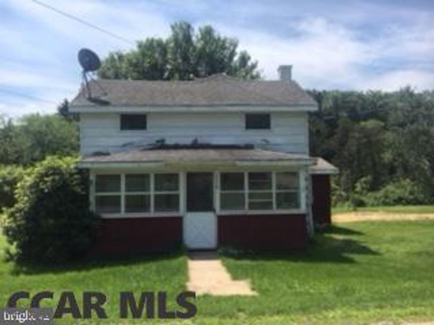 Being sold "As-Is" with Lots 91 and 92 with Public Water & Sewer. Affordable 4 bedroom home with 1 1/2 bathrooms on a quiet street. With a little TLC, this could be a nice home. Being sold "As-Is".