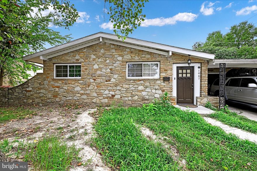 Welcome to 1047 Genine Drive, a move-in ready 4-bedroom, 2-bath rancher nestled in a charming water-oriented community on Marley Creek. The front door invites you into a warm and welcoming home featuring a main level with a gorgeous kitchen, offering plenty of cabinet and counter space, a stylish tile backsplash, stainless steel appliances, and much more. Enjoy the convenience of three well-appointed bedrooms and a full bath with dual sinks and a tub shower on this level.

The lower level boasts a spacious rec room that can easily serve as a fourth bedroom, complete with another full bath. Outside, you'll find an attached carport and driveway, providing ample parking. The large, fenced-in rear yard offers plenty of space for outdoor activities and relaxation.

This beautiful home combines comfort, style, and a prime location. Don't miss the opportunity to make it yours!

If there are any updates your buyer would like to have done, seller is working with a contractor that is willing to factor any work into the sale/contract. Due to the type of sale and sellers being out of state, would prefer using Raven title, will give $500 credit to close.